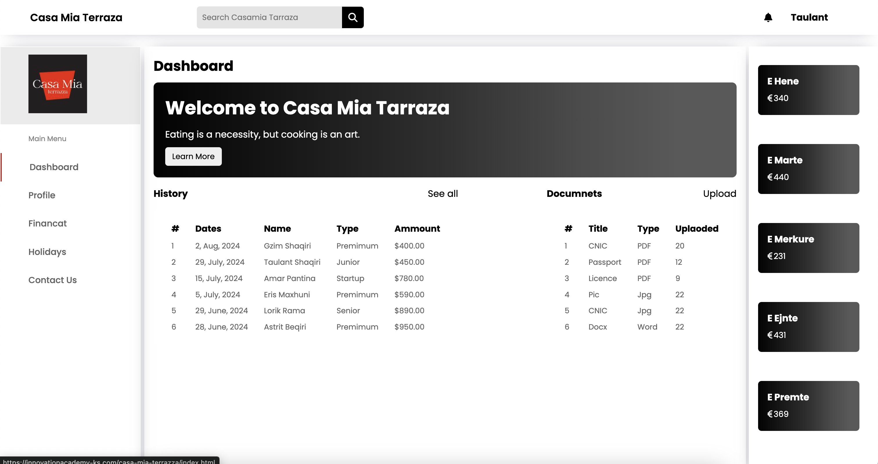 Casa Mia Terrazza