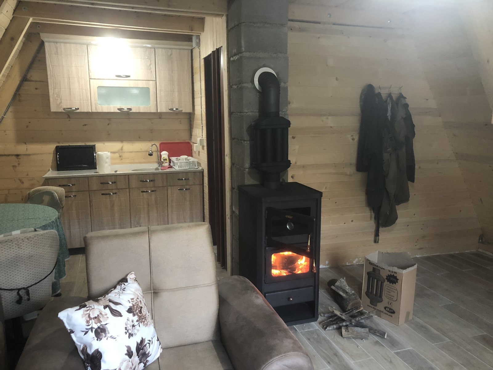 a house on a mountain